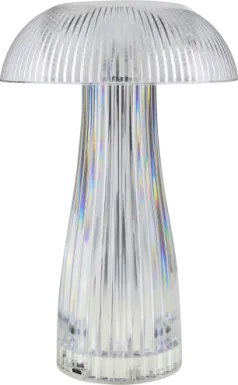 Kids Tall Mush Clear Lamp