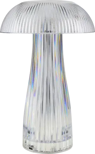Kids Tall Mush Clear Lamp