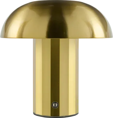 Kids Mini Mush Gold Lamp