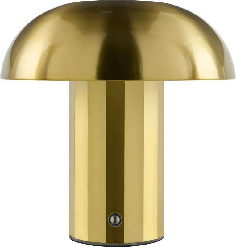 Kids Mini Mush Gold Lamp