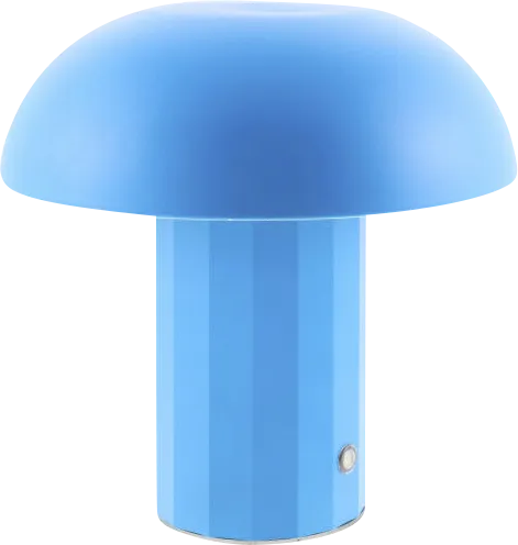 Kids Mini Mush Blue Lamp - Image 1