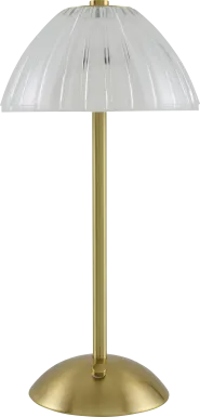 Kids Fleurly Gold Lamp