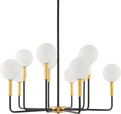 Ogden Island Black Chandelier