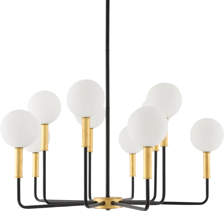 Ogden Island Black Chandelier