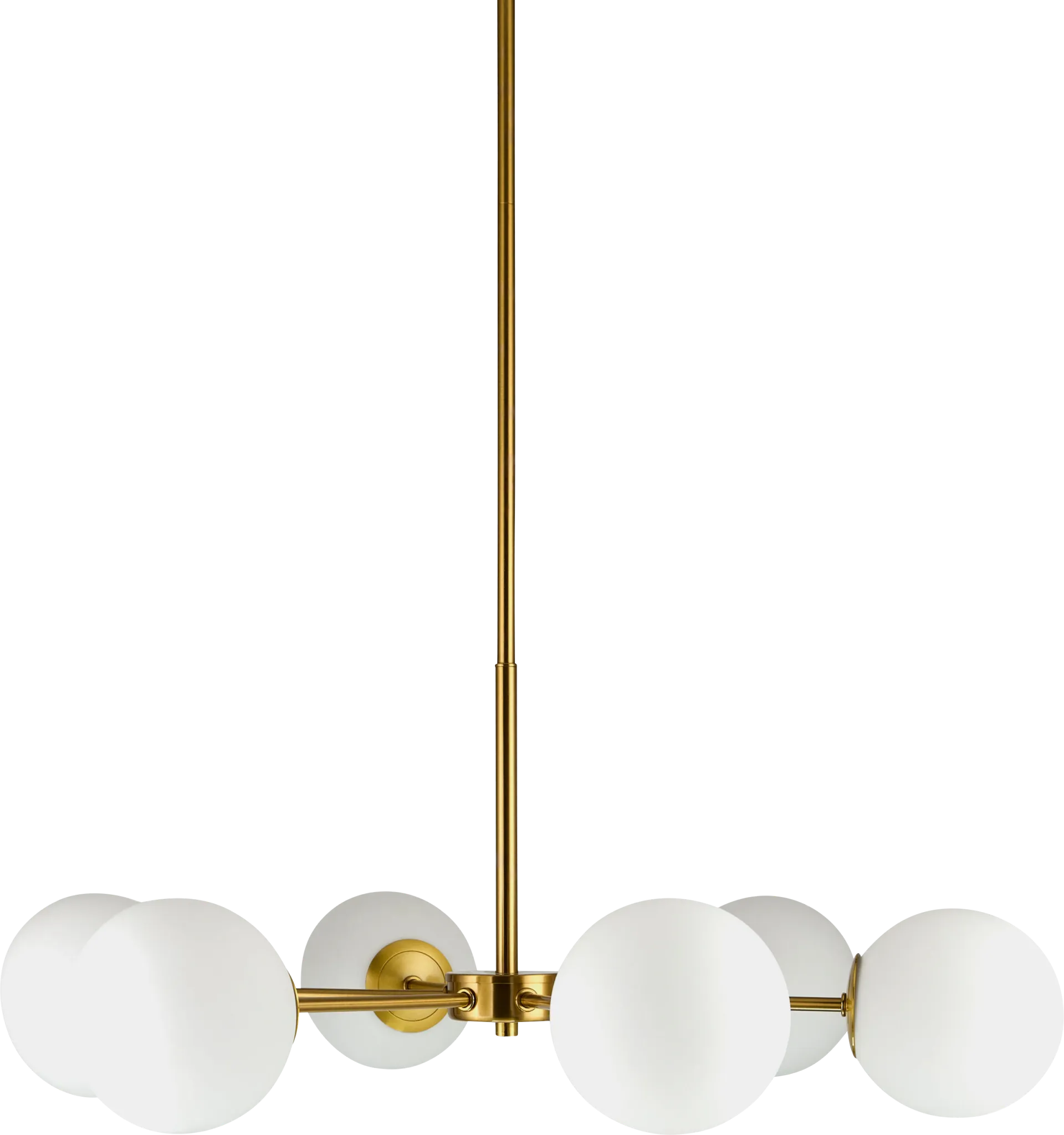 Vinton Home Brass Chandelier - Image 1