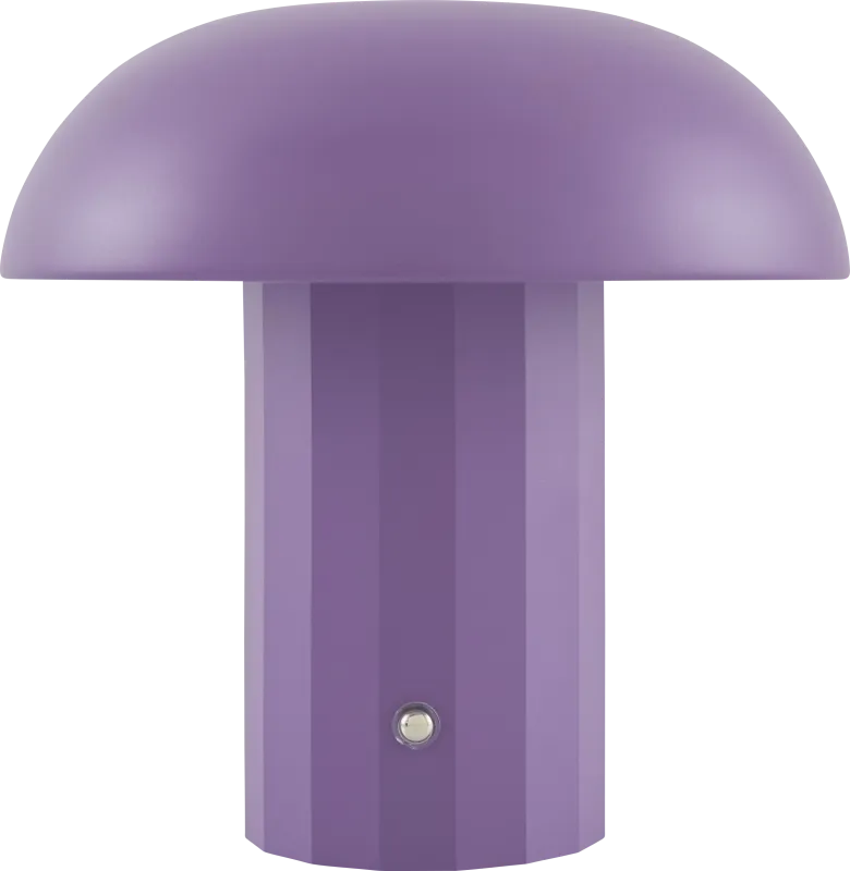 Kids Mini Mush Purple Lamp