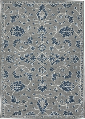 Katiya Gray 5' x 8' Rug