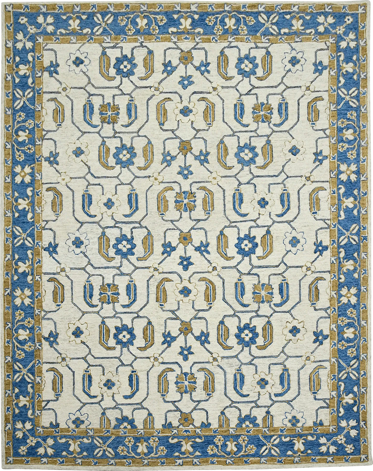 Aude Blue 8' x 10' Rug - Thumbnail - Image 1