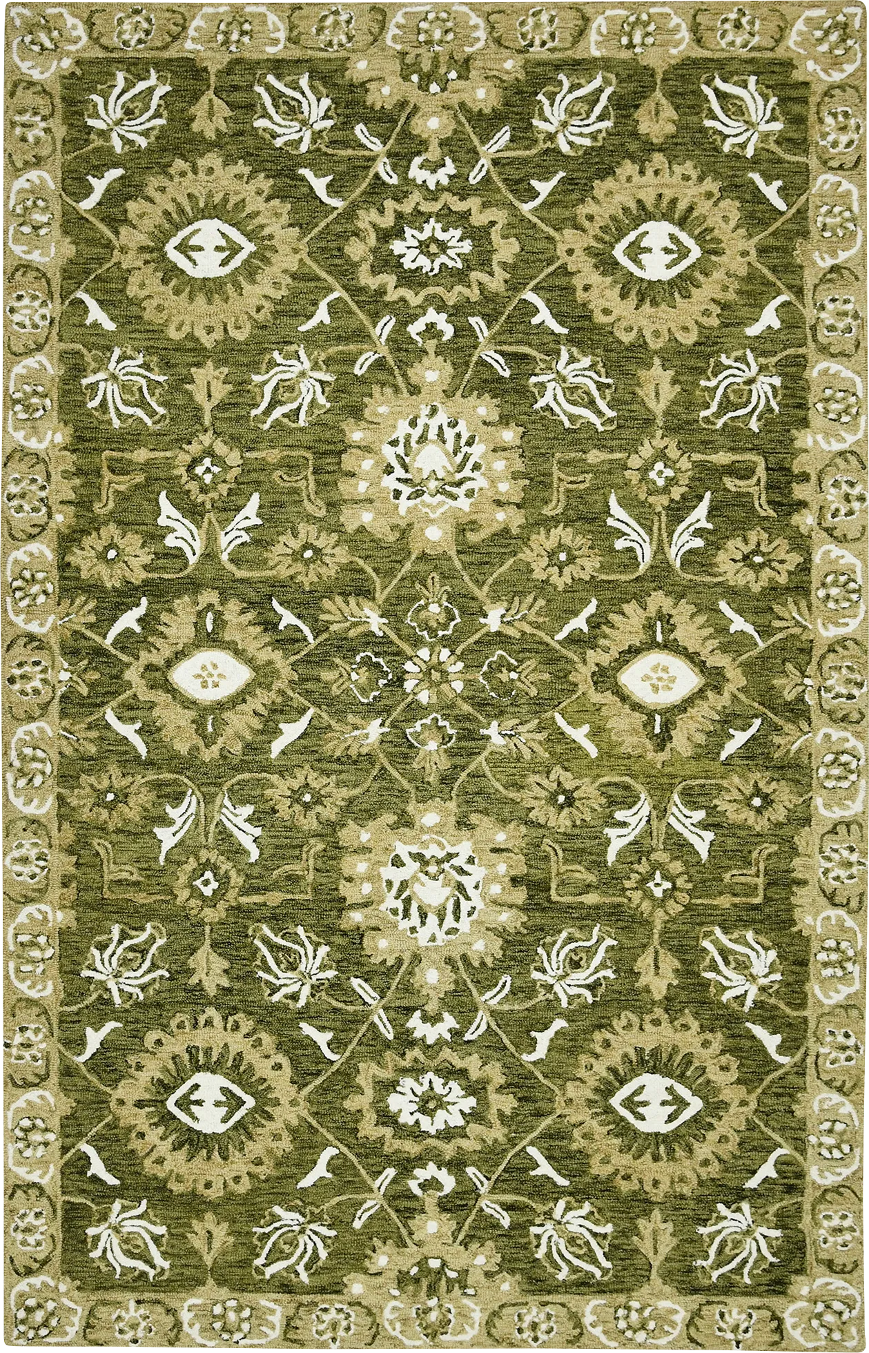 Soline Green 8' x 10' Rug - Thumbnail - Image 1