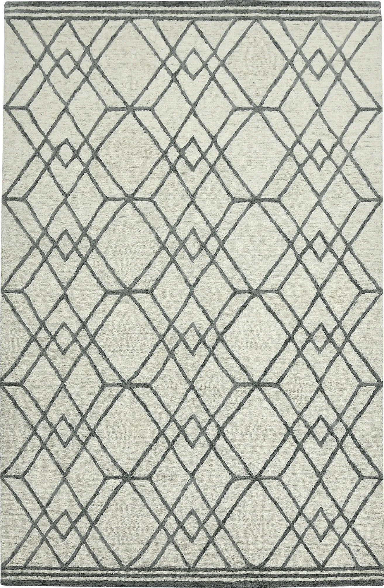 Brigit Ivory 8' x 10' Rug - Thumbnail - Image 1