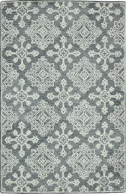 Nadra Charcoal 5' x 7'6 Rug