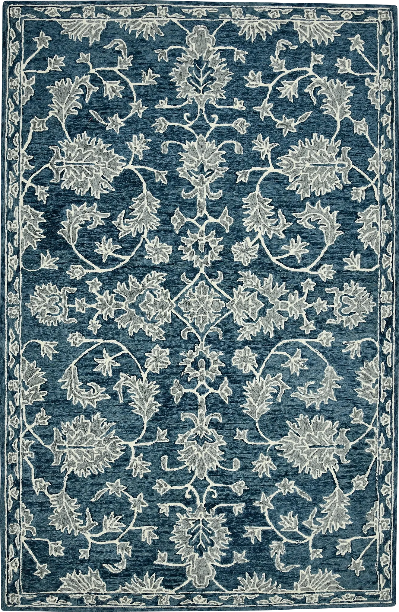 Katiya Navy 5' x 8' Rug - Image 1