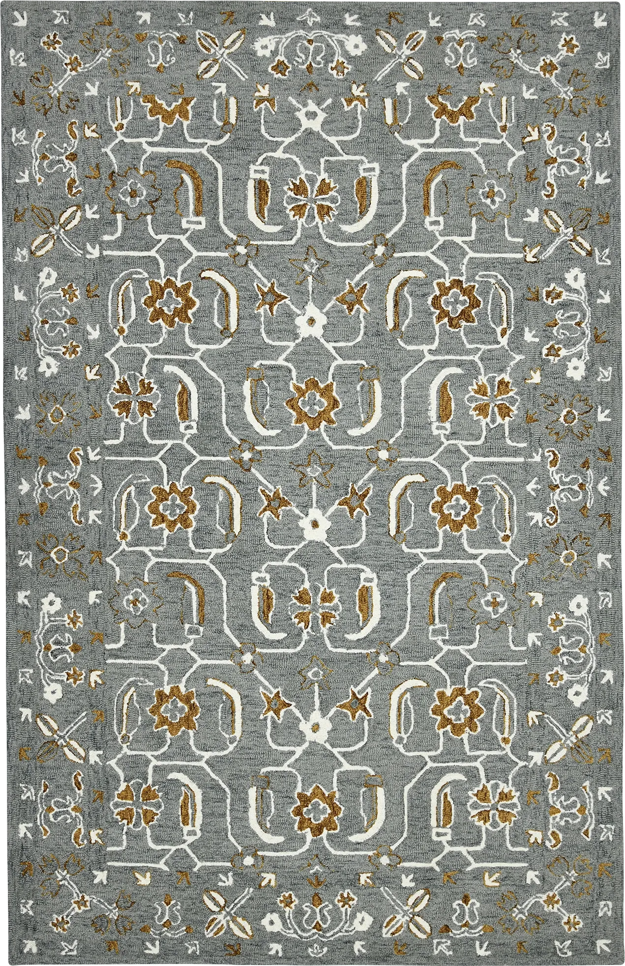 Laeti Gray 8' x 10' Rug - Image 1