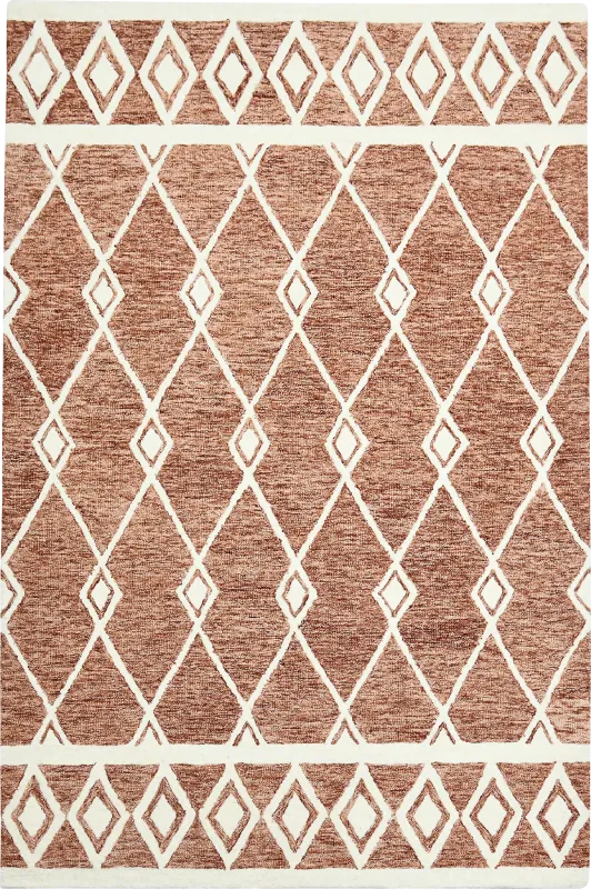Driax Rust 8' x 10' Rug
