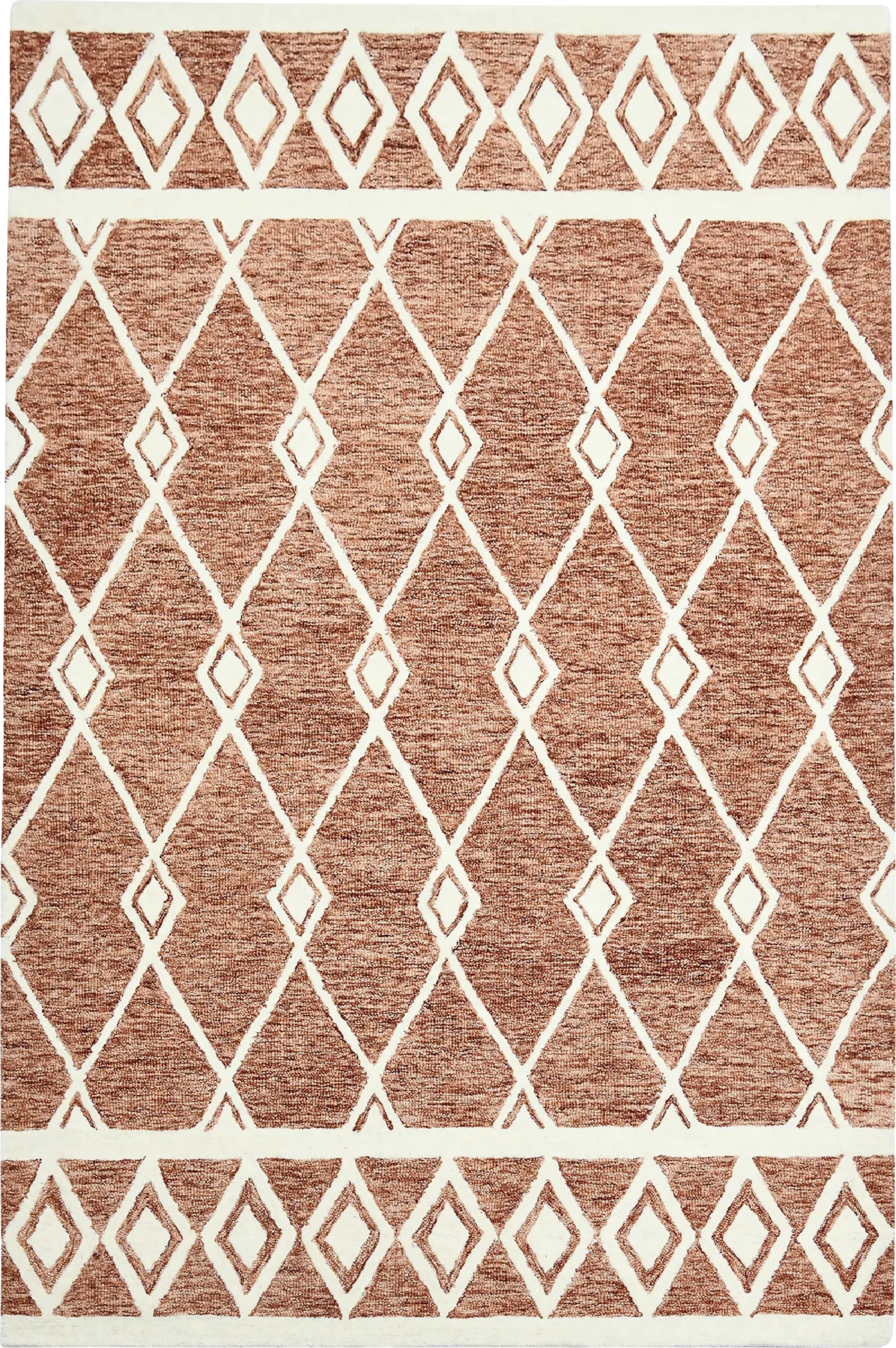 Driax Rust 8' x 10' Rug - Image 1
