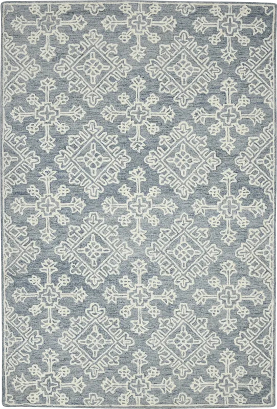 Nadra Blue 5' x 7'6 Rug