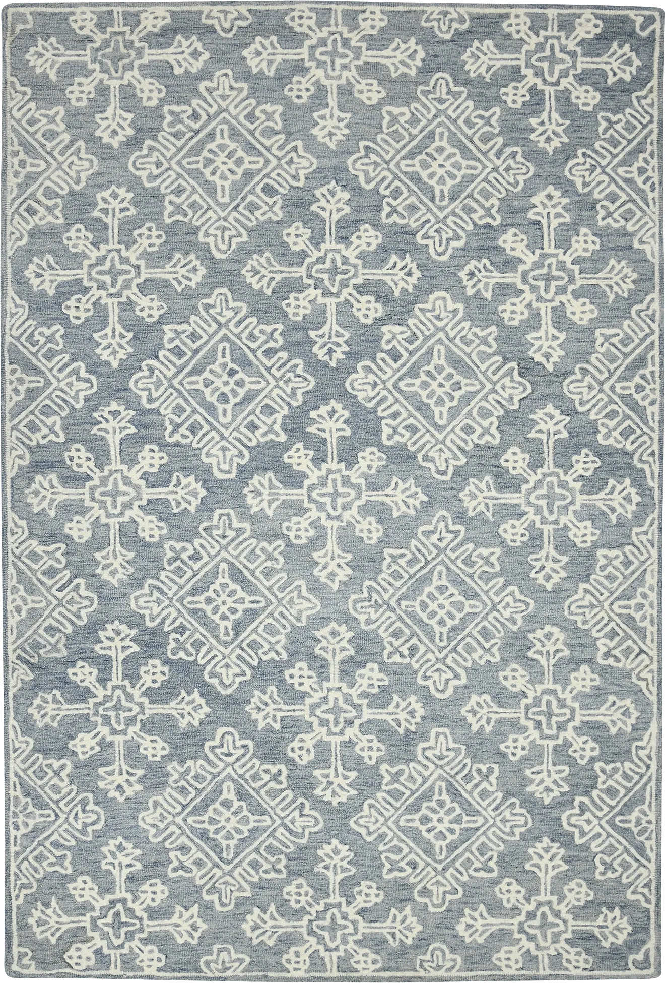 Nadra Blue 7'6 x 9'6 Rug - Image 1