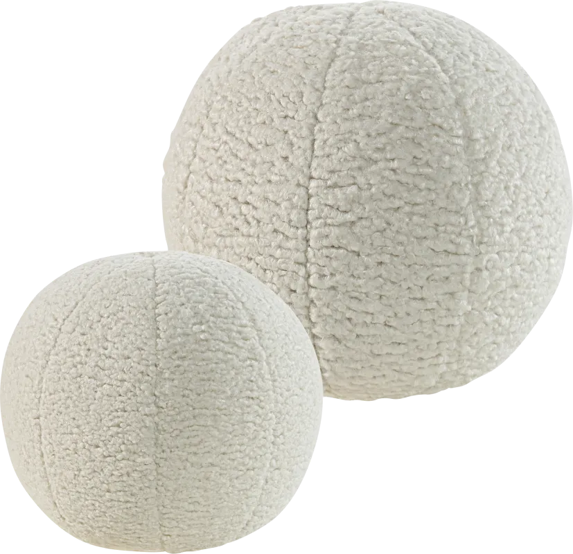 Jalid White Pillow, Set of 2