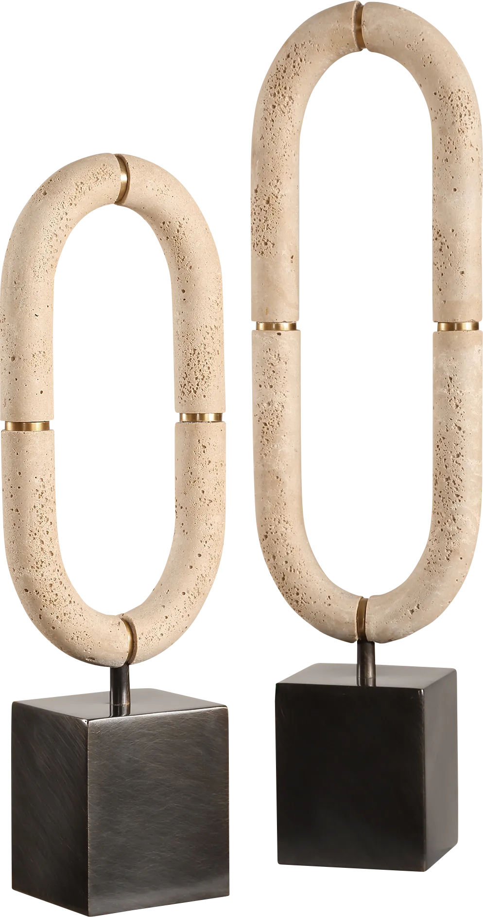 Dylina White Sculpture, Set of 2 - Thumbnail - Image 1