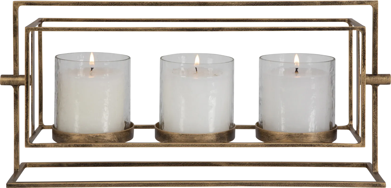 Menix Gold Candle Holder