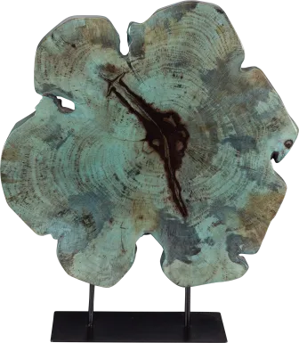 Aramis Blue Sculpture