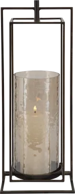 Valena Bronze Candle Holder