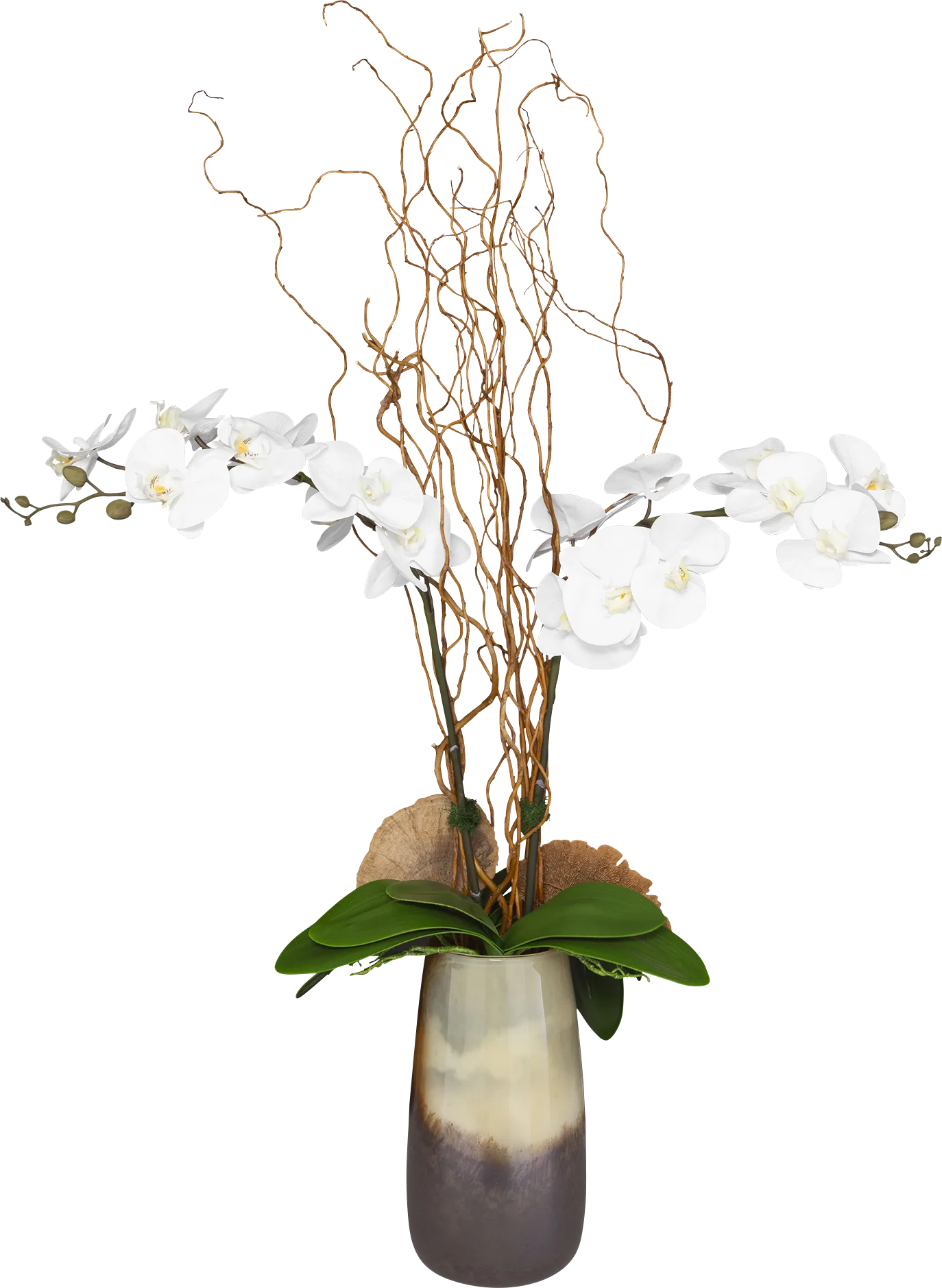 Andile White Silk Floral - Image 1