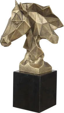 Niavo Gold Sculpture