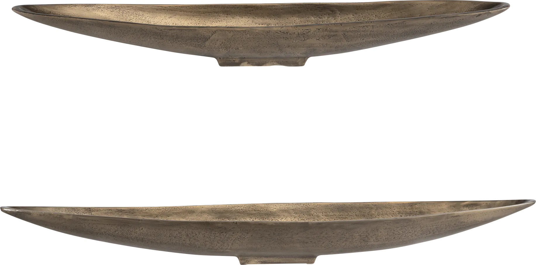 Turio Brass Bowl, Set of 2 - Image 1