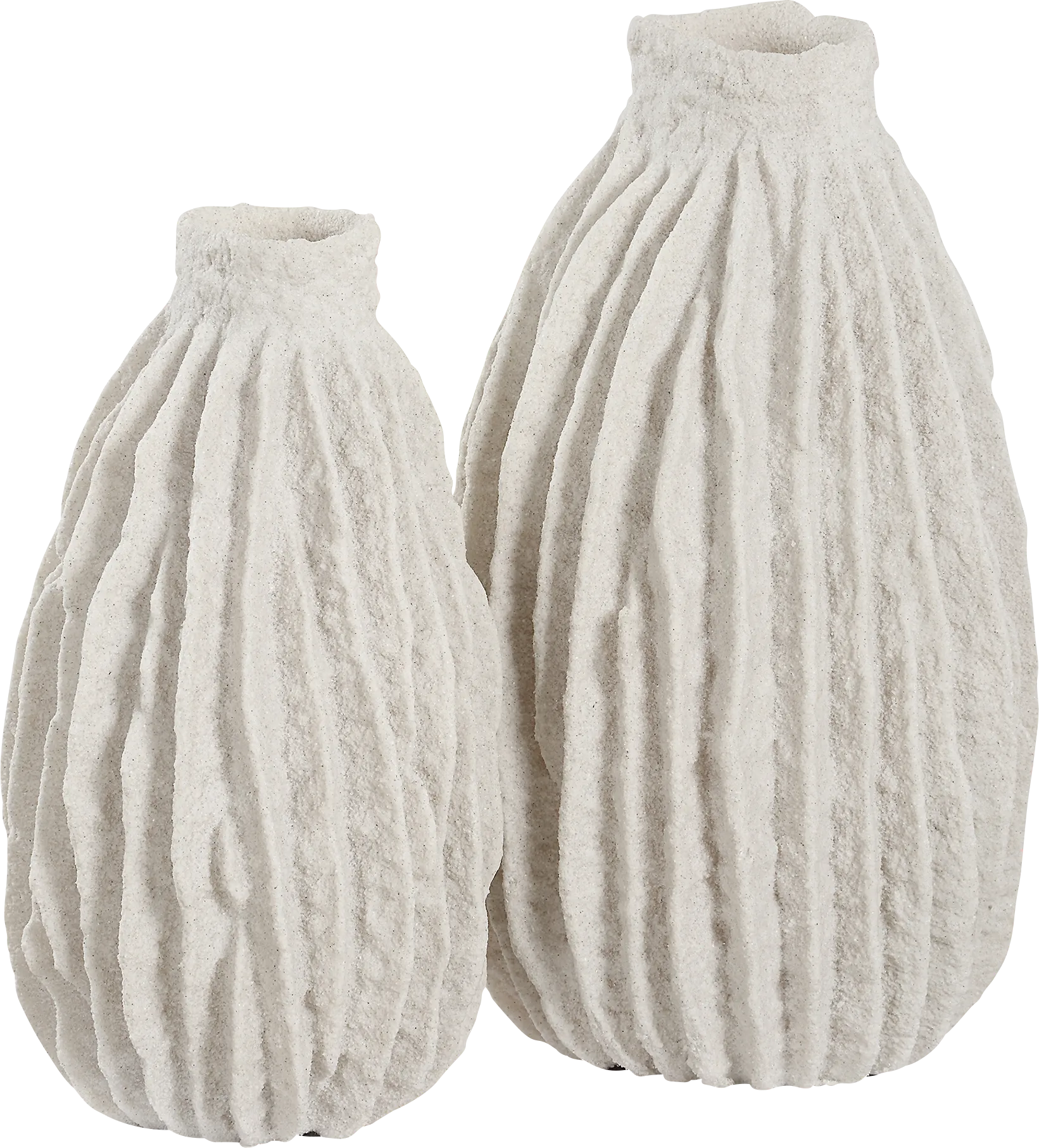 Ansell Ivory Vase, Set of 2 - Image 1