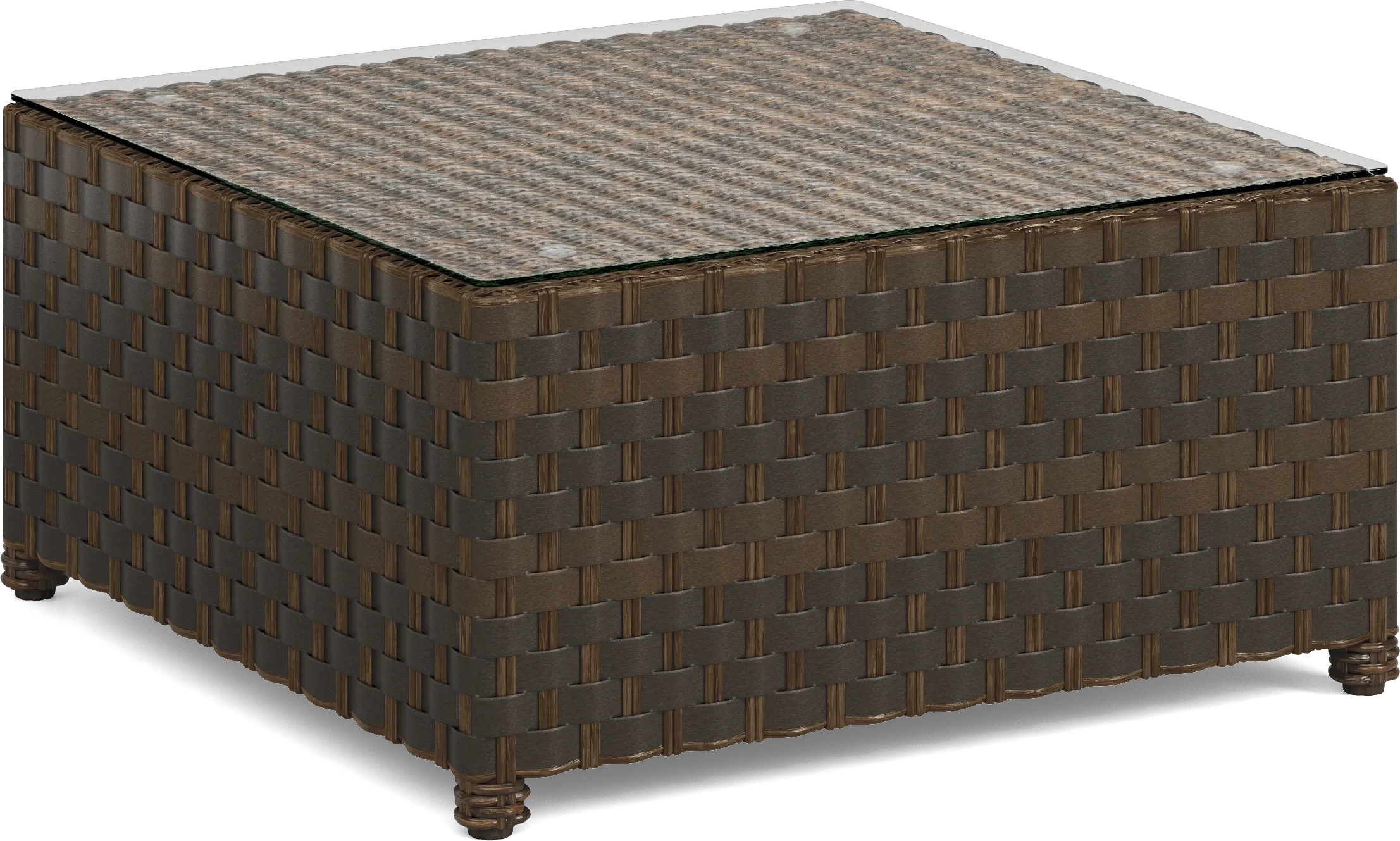 Mantra Brown 4 Pc Outdoor Seating Set with Ash Cushions - Thumbnail - Image 6