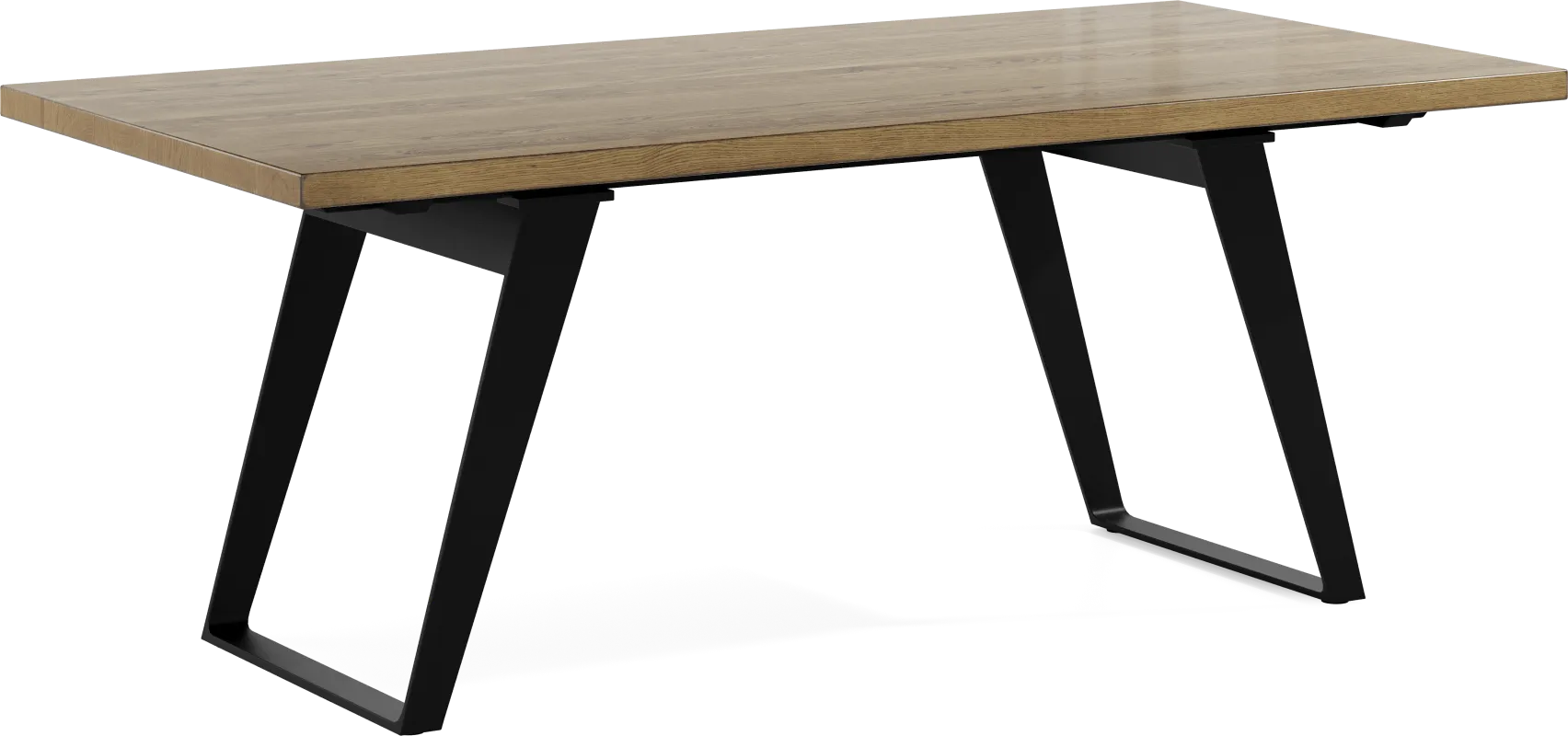 Grand Falls Natural Brown Dining Table