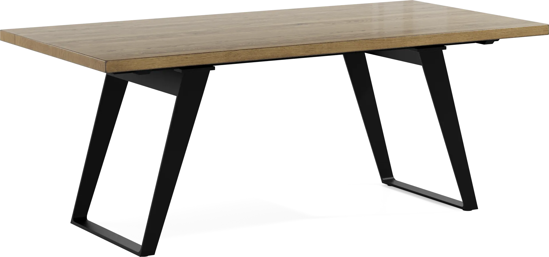 Grand Falls Brown 7 Pc Dining Room with Trenton Silver Side Chairs - Image 2