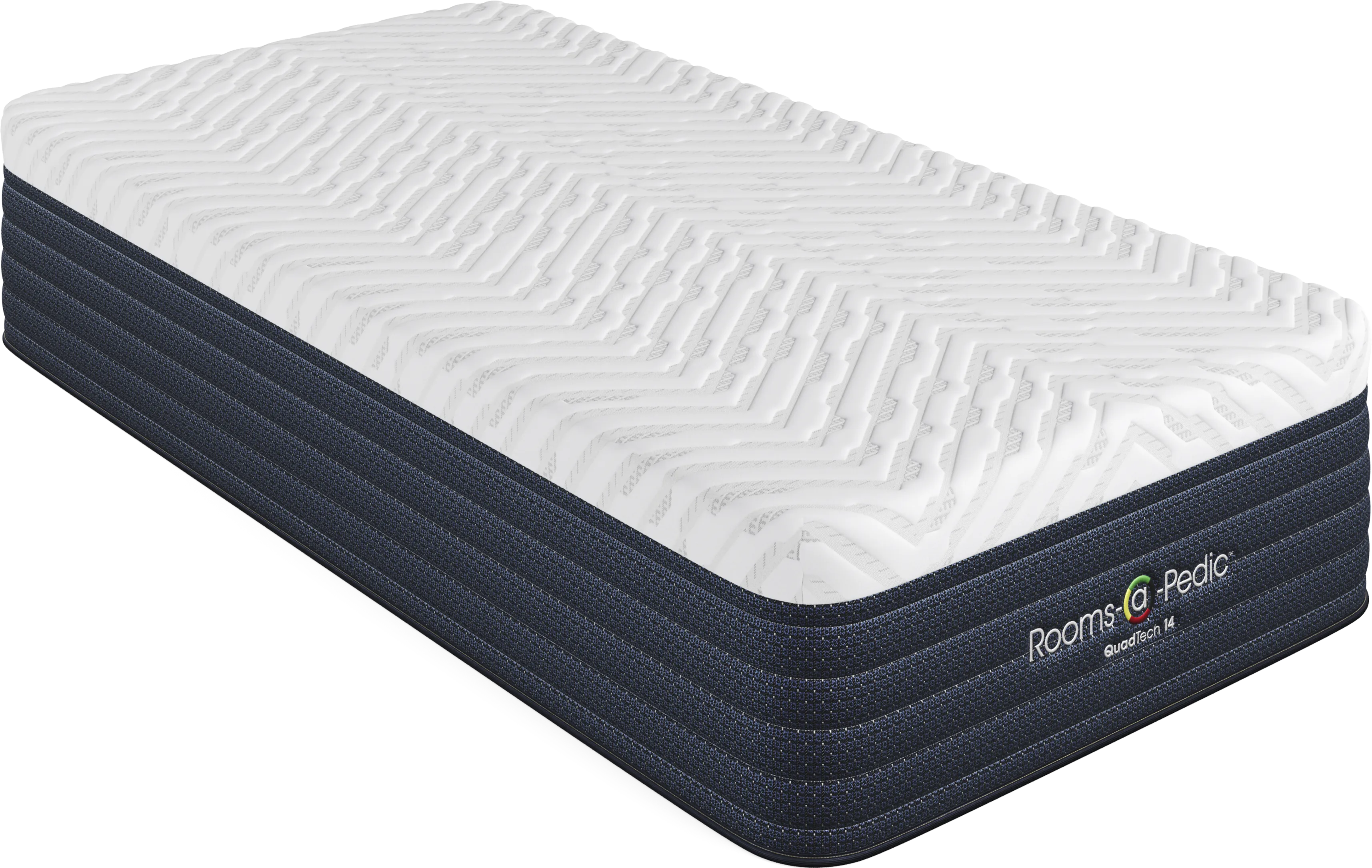 Rooms-a-Pedic QuadTech 14 Twin Mattress - Thumbnail - Image 1