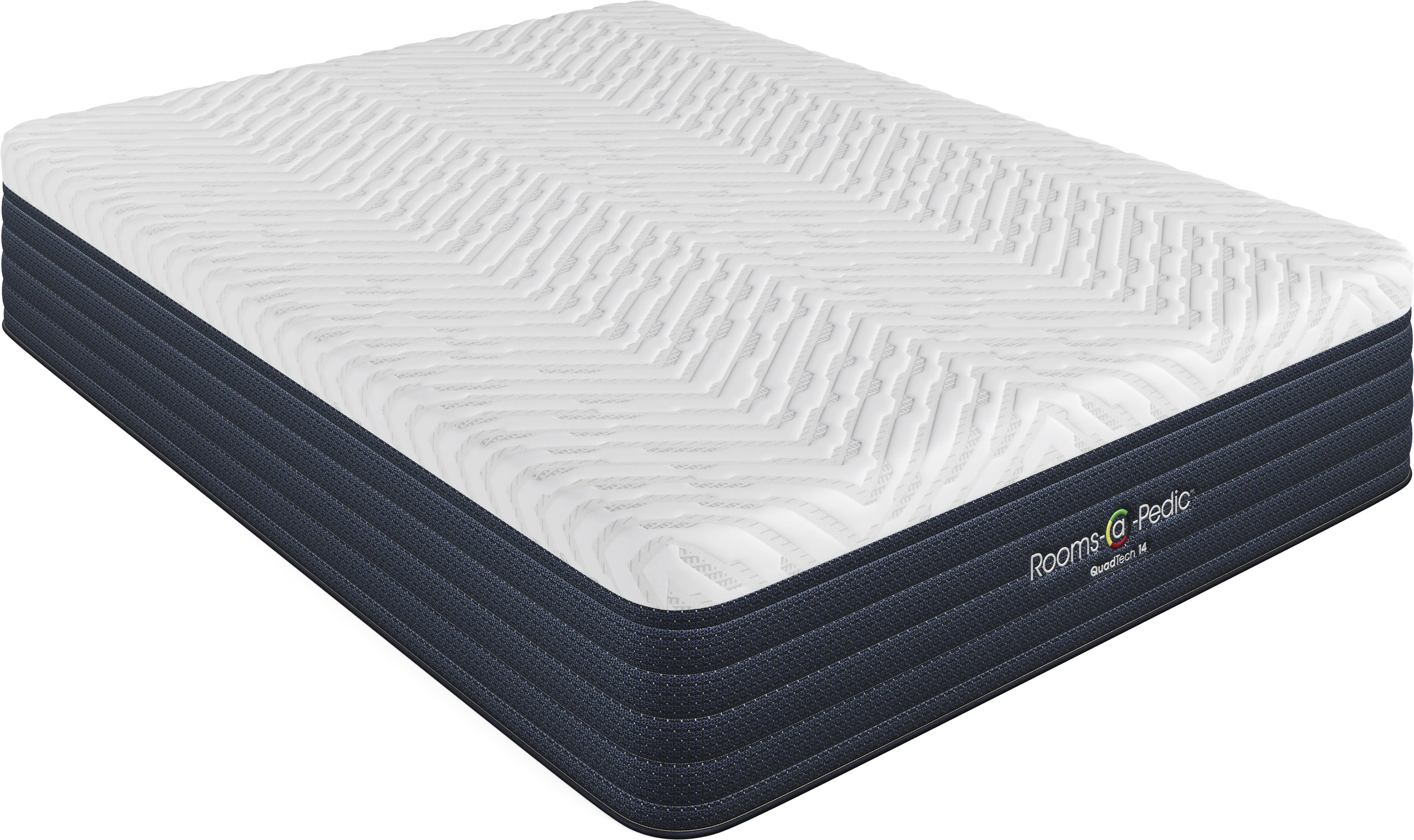 Rooms-a-Pedic QuadTech 14 Queen Mattress - Thumbnail - Image 1