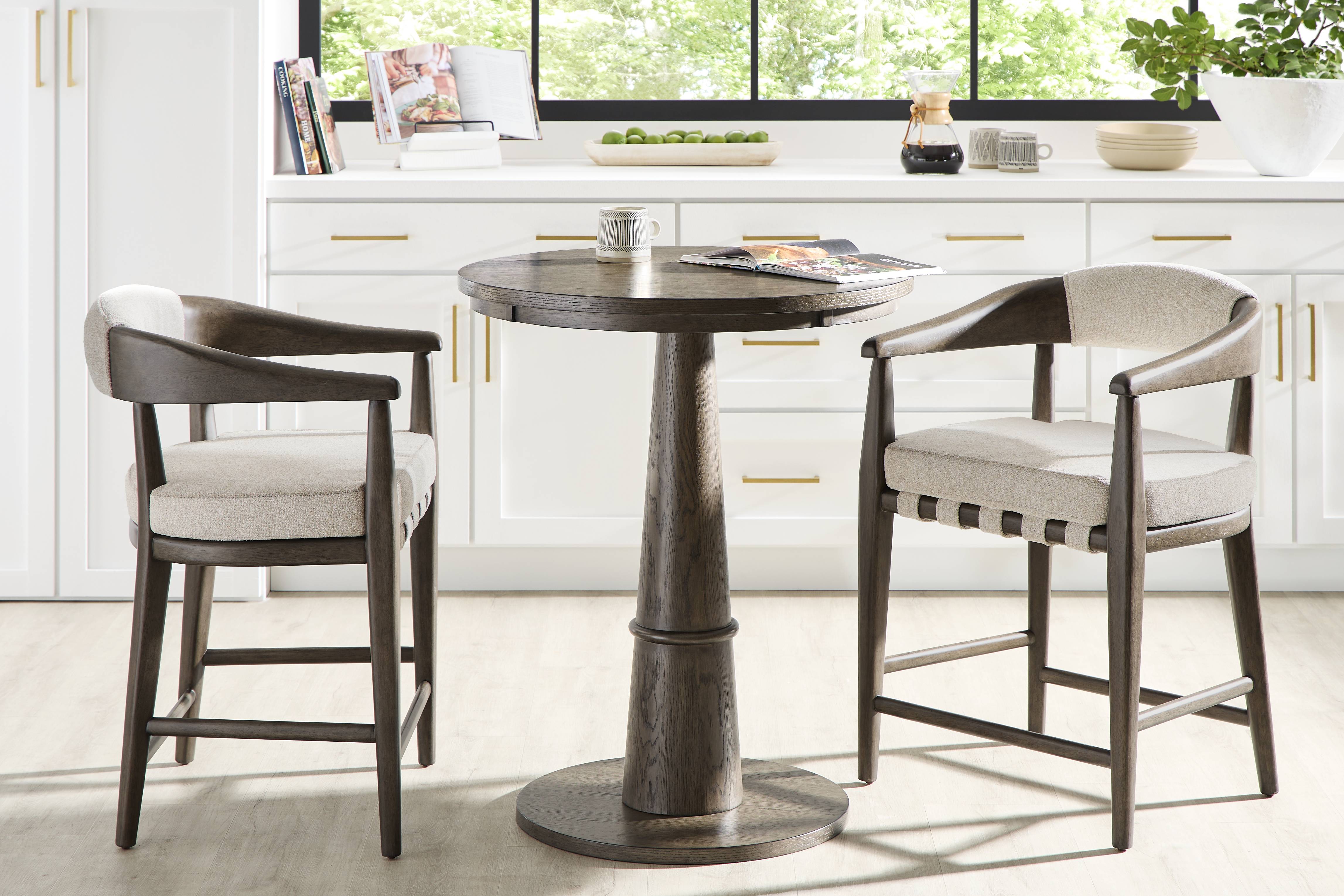 Avellino Brown 3 Pc Counter Height Dining Room - Thumbnail - Image 1