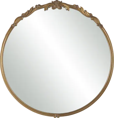 Flurin Gold Mirror