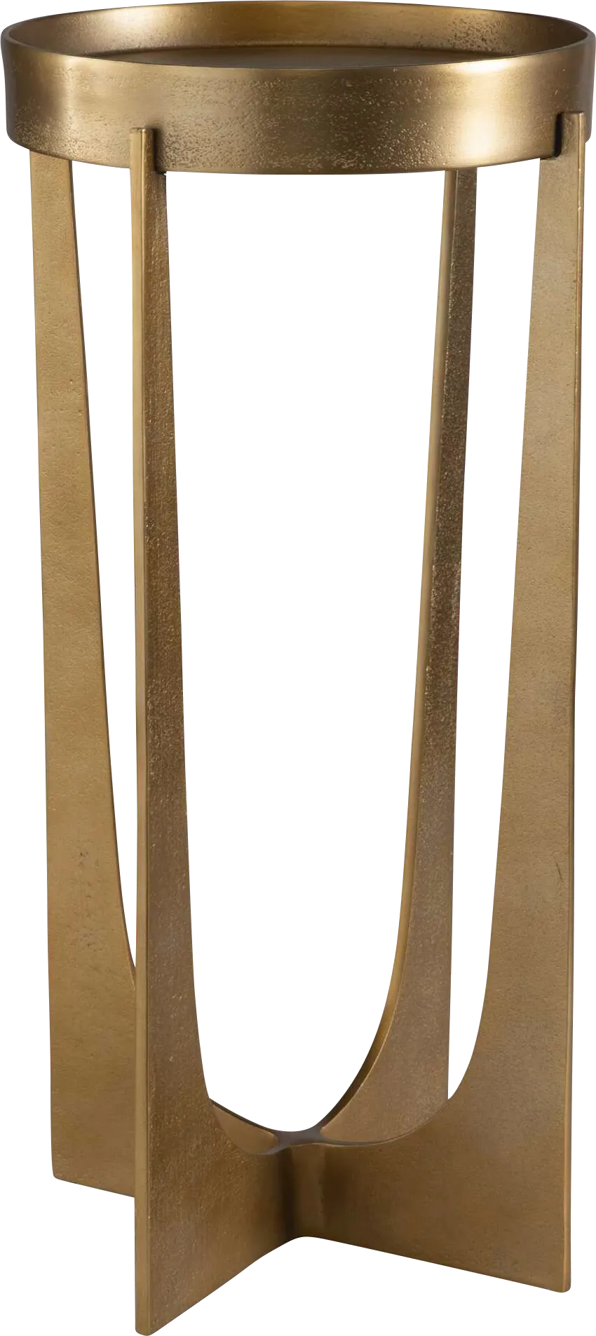 Erohn Brass Accent Table