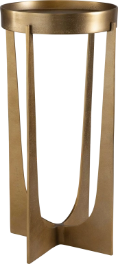 Erohn Brass Accent Table