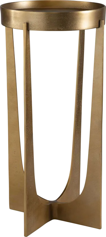 Erohn Brass Accent Table