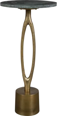 Vukani Brass Accent Table