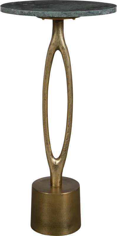 Vukani Brass Accent Table
