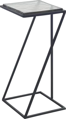 Ajeli Black Accent Table