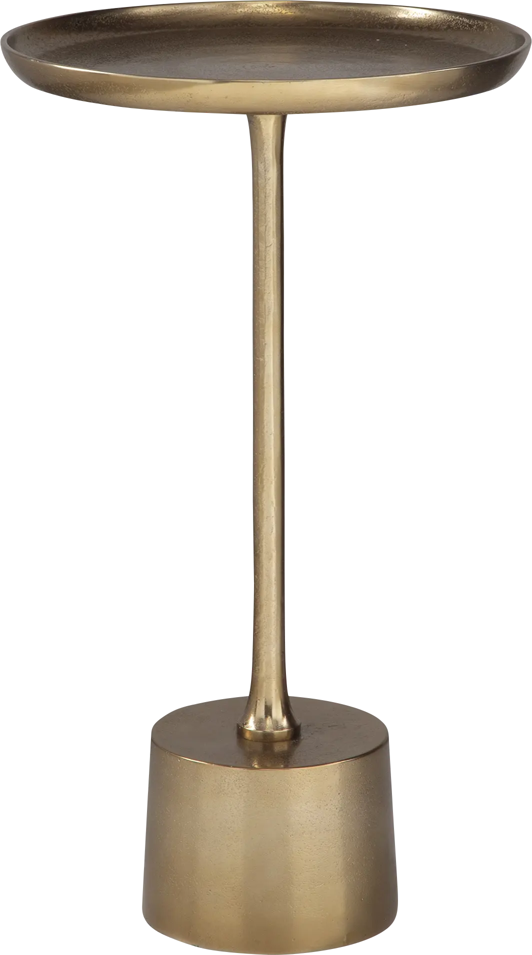 Farhan Brass End Table