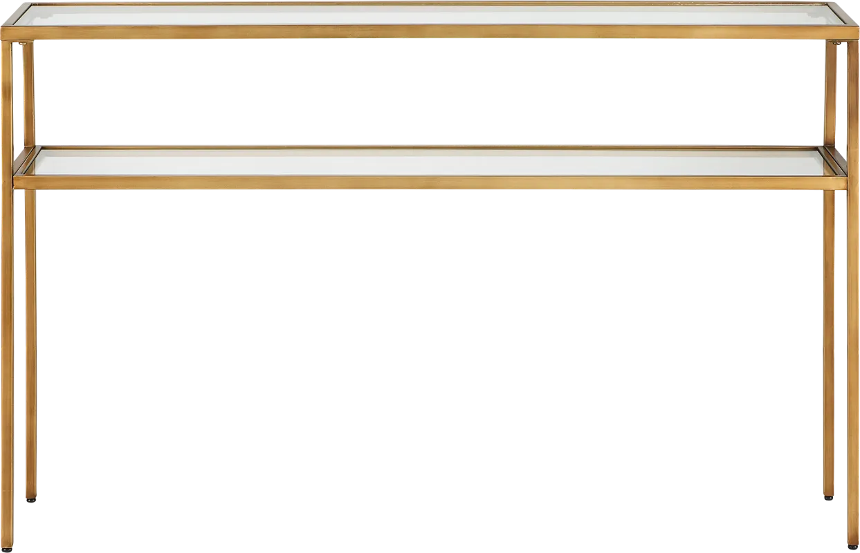 Kande Gold Console Table