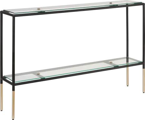 Gabadi Black Console Table