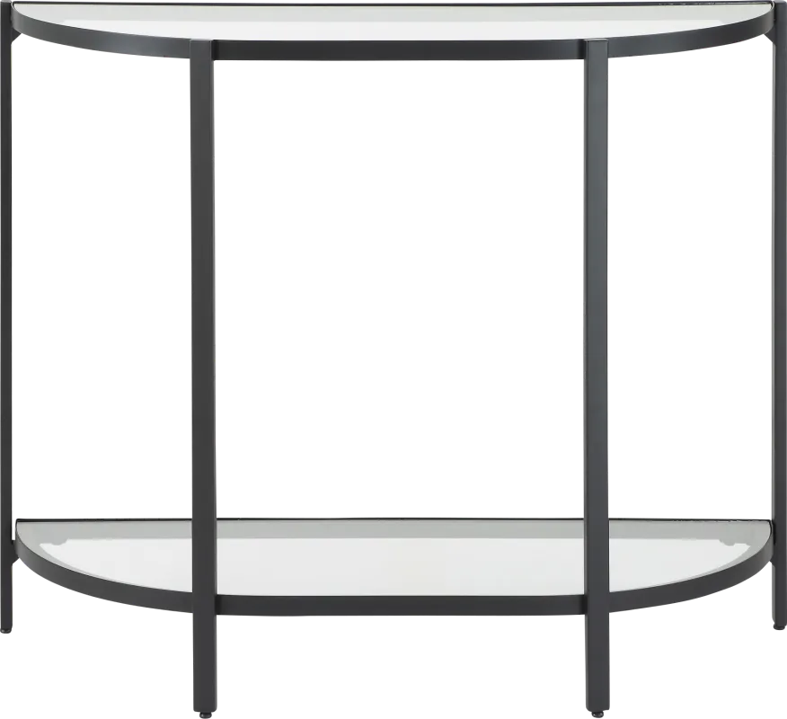 Tharo Black Console Table