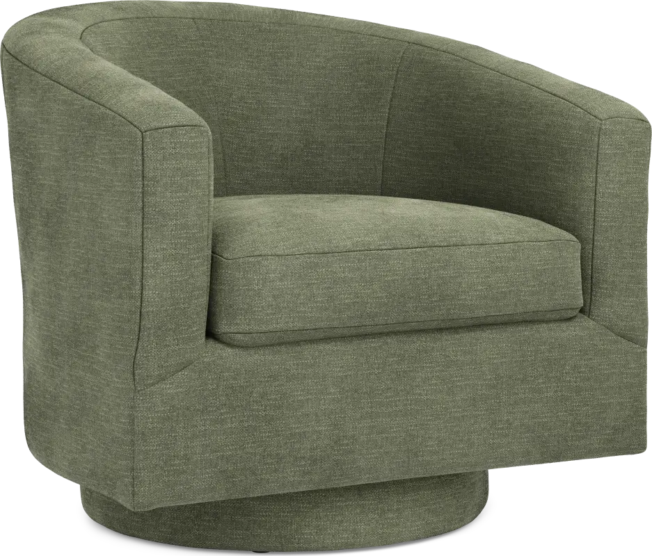 Harmonie Avocado Swivel Chair