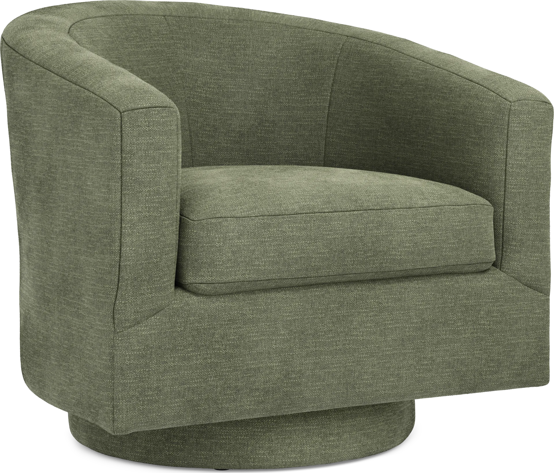Harmonie Avocado Swivel Chair - Image 1
