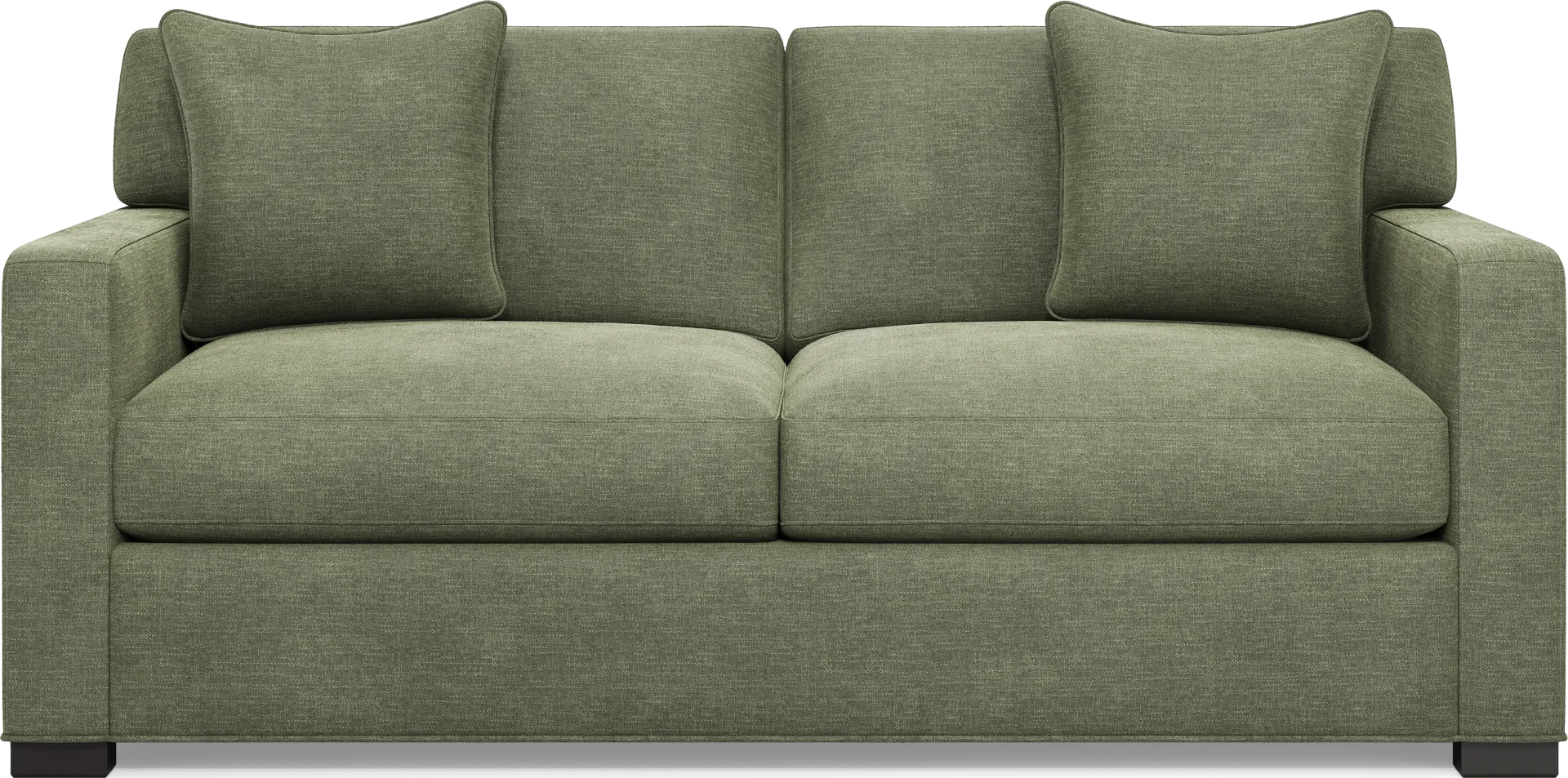 Harmonie Avocado Apartment Sleeper Sofa - Image 1